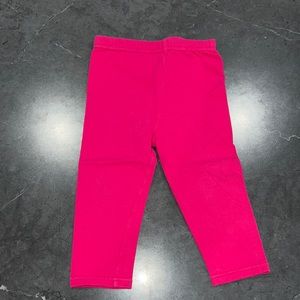 Pink leggings 6-18M